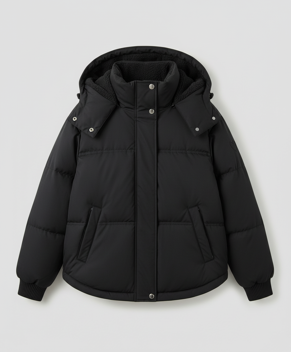 Damen Winterjacke Gepolstert Warm