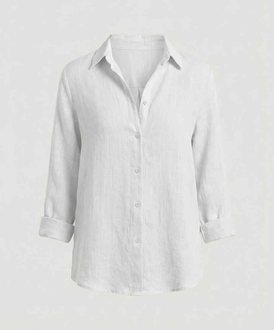 Damenbluse Elegant aus Baumwolle für den Alltag