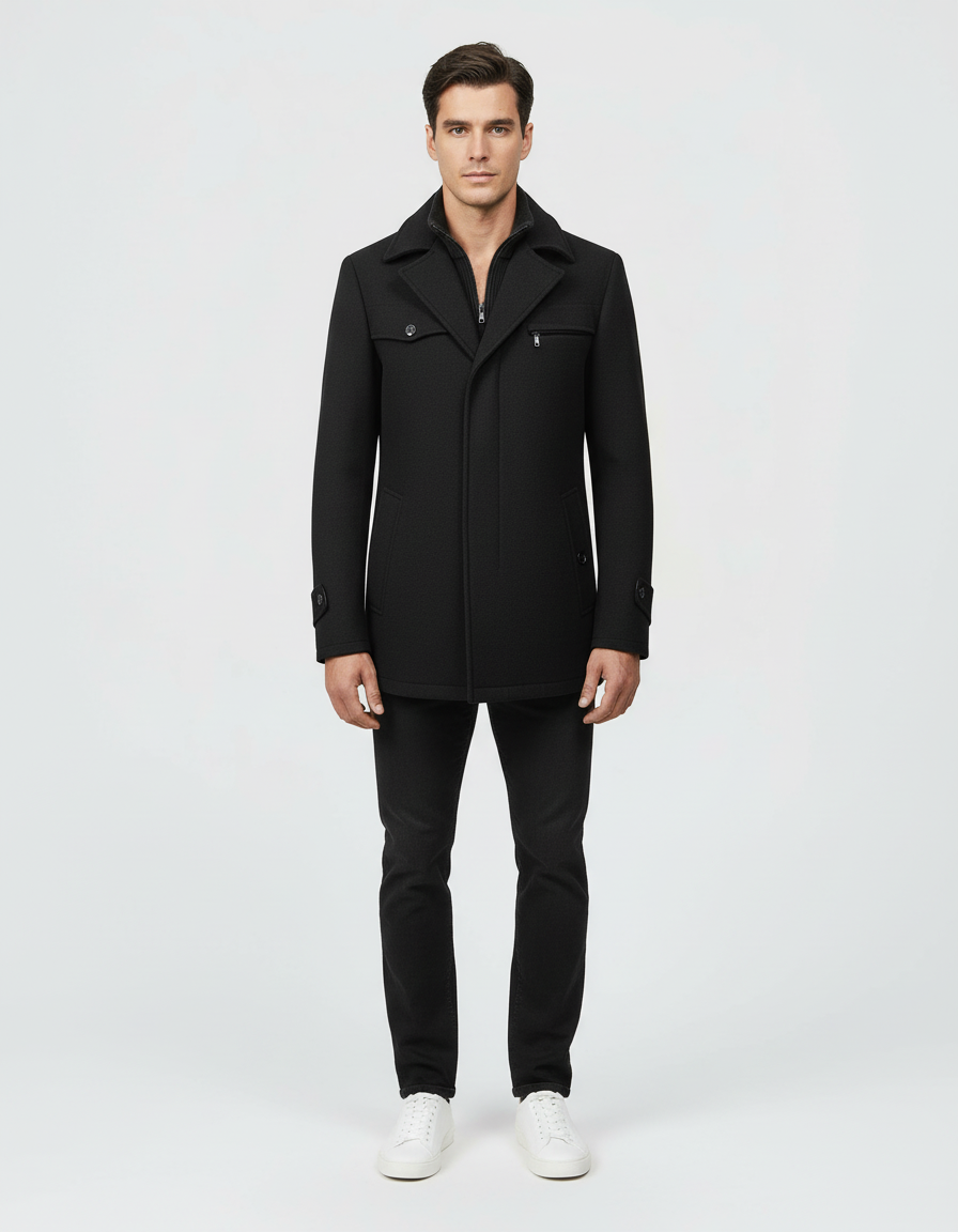 Herren Winterjacke Wasserdicht Business