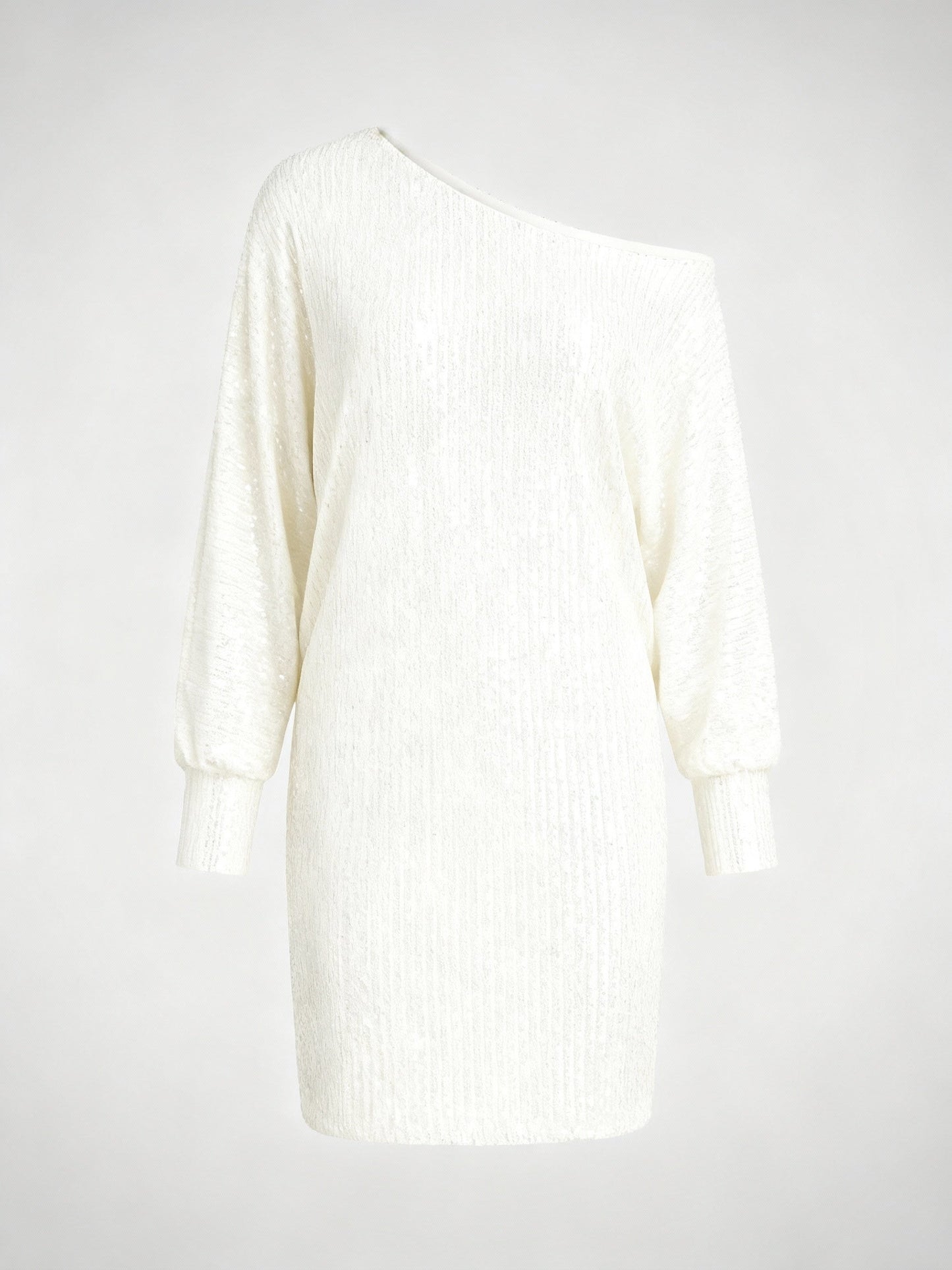 Damen Paillettenkleid Kontrast Norvielle