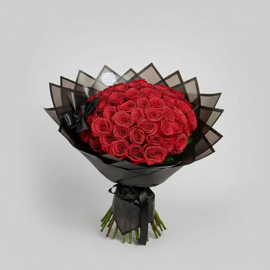 Kristall-Rose Dekorationskunstblume Handgefertigt Glitzernd Dauerhaft - Norvielle