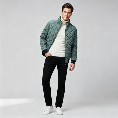Modische Damen Lederjacke