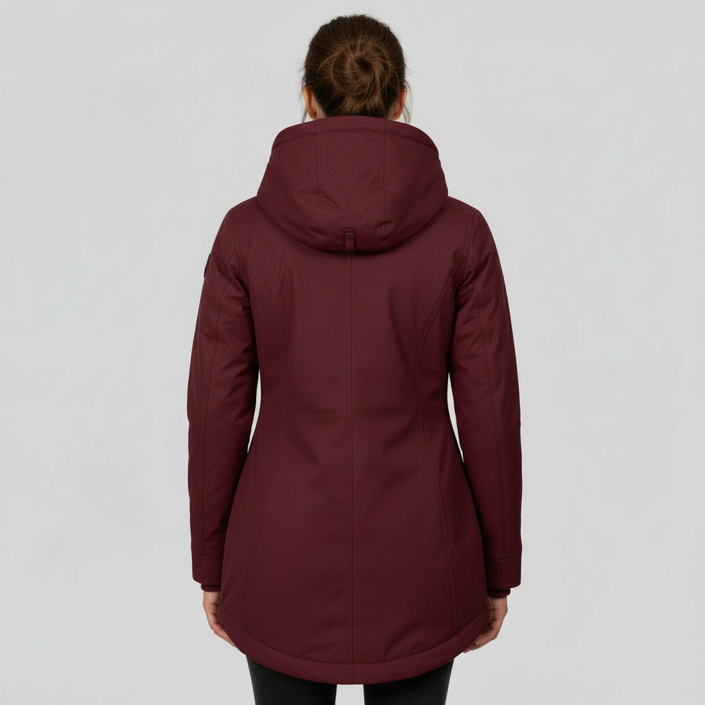 Damen Jacke Mittellang Körpernah