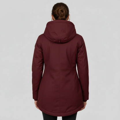Damen Jacke Mittellang Körpernah