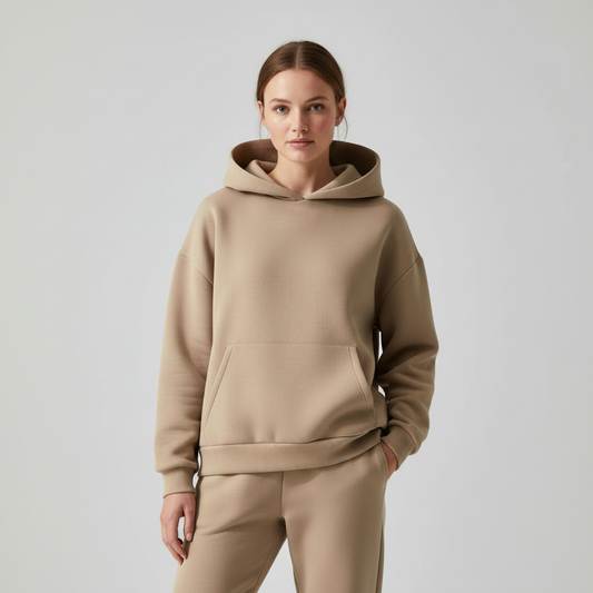 Damen Set Rundhals Oberteil mit passender Hose - Norvielle