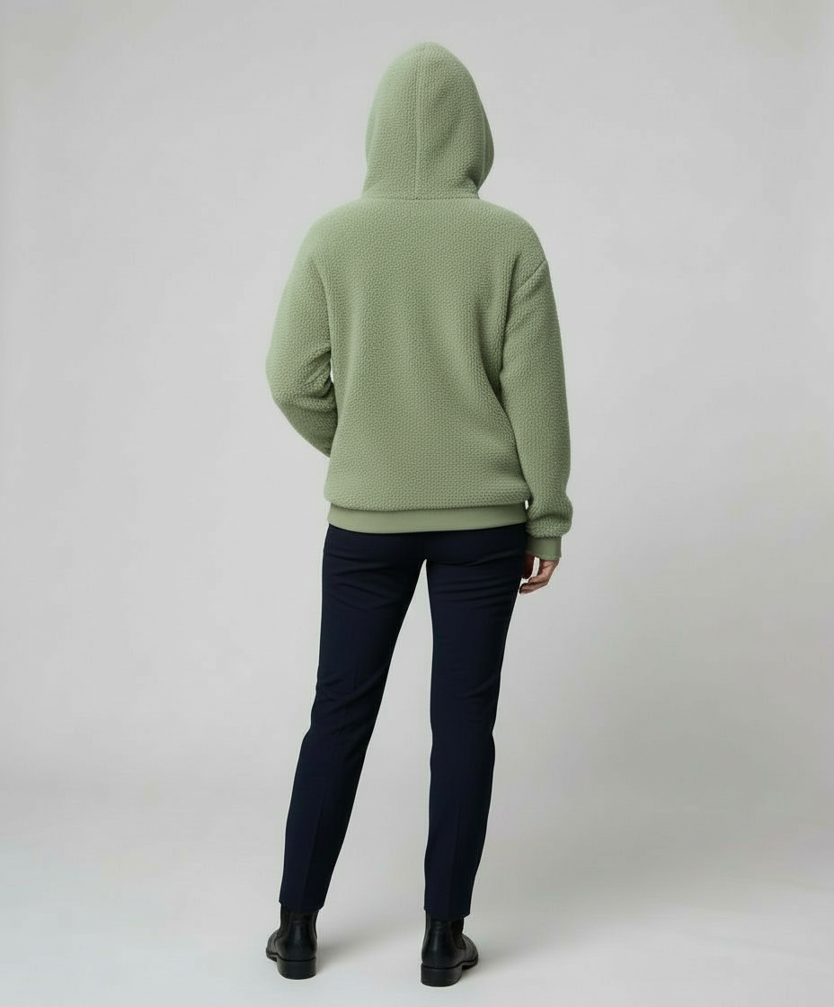 Teddy Kapuzenpullover Extra Warm Beige