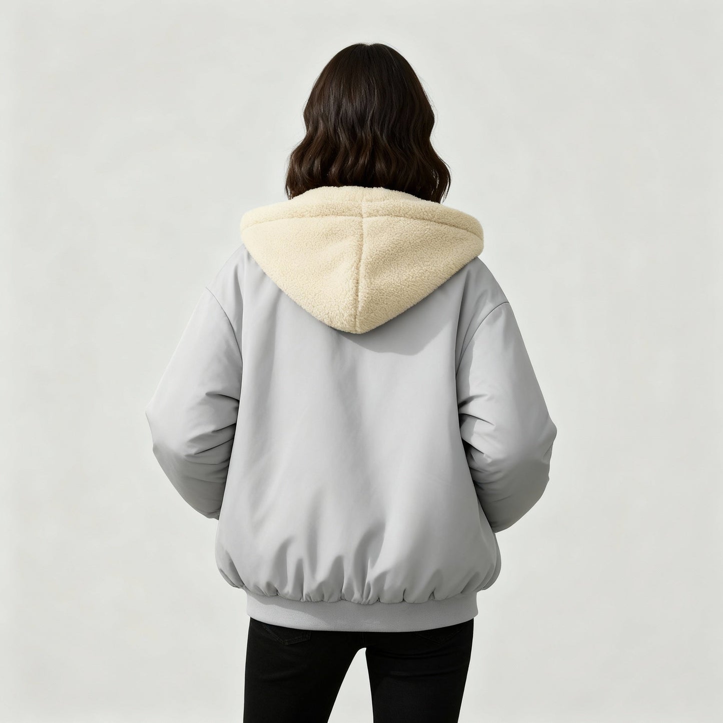 Damen Oversized Jacke Großvolumig