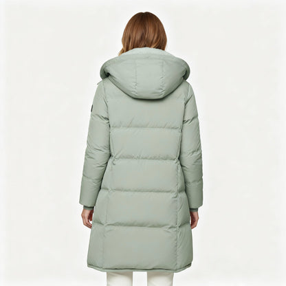 Damen Isolierte Jacke Baumwolle Warm Komfort