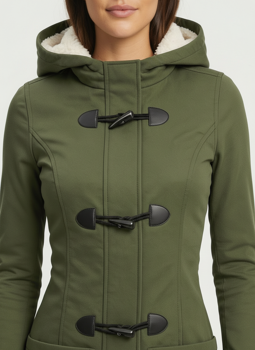 Damen Winterjacke Gefüttert Warm