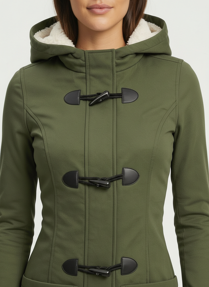 Damen Winterjacke Gefüttert Warm