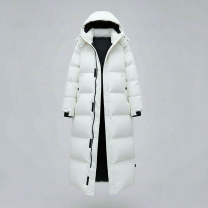 Damen Winterjacke Winddicht Lang