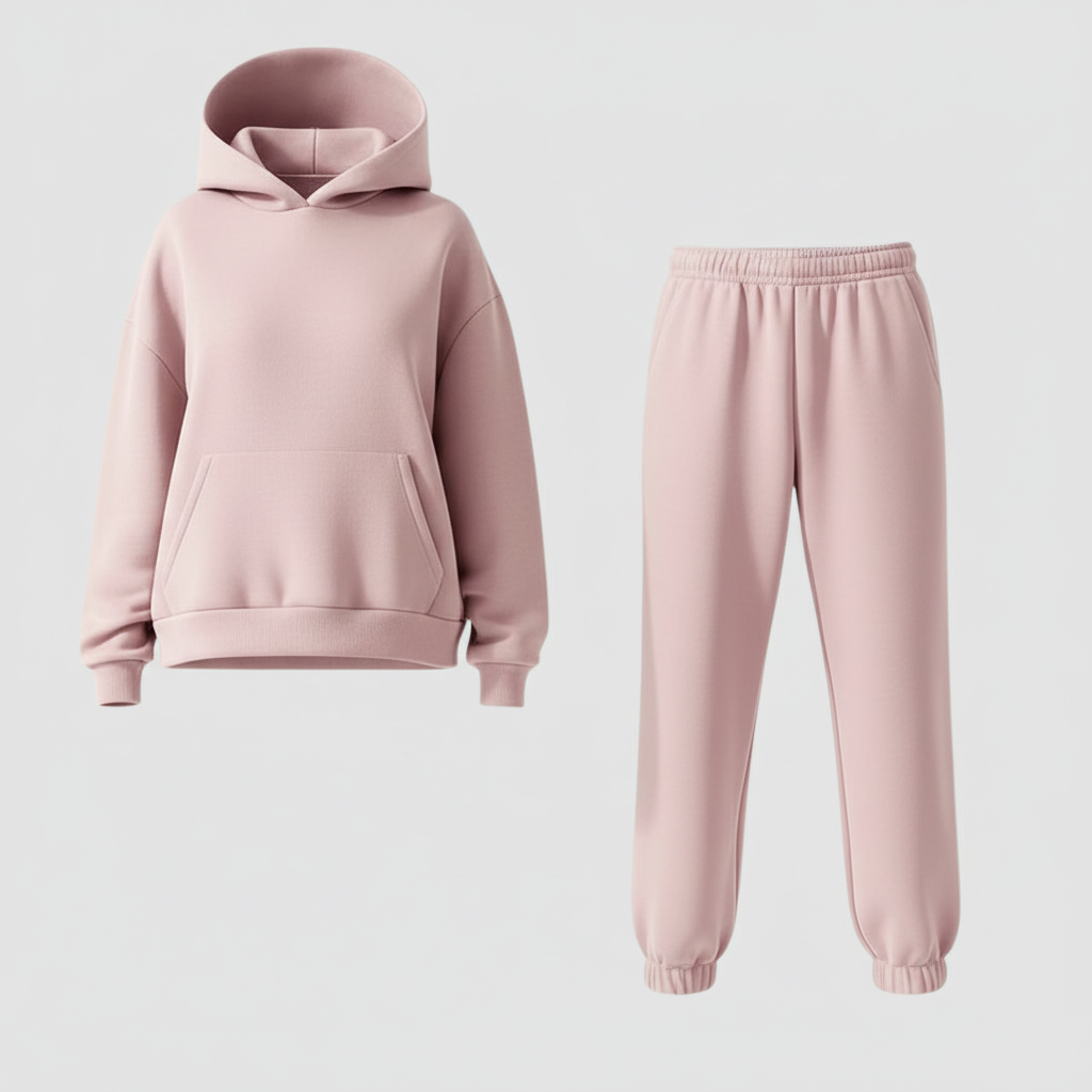 Damen Jogging Set Weiches Komfort Set