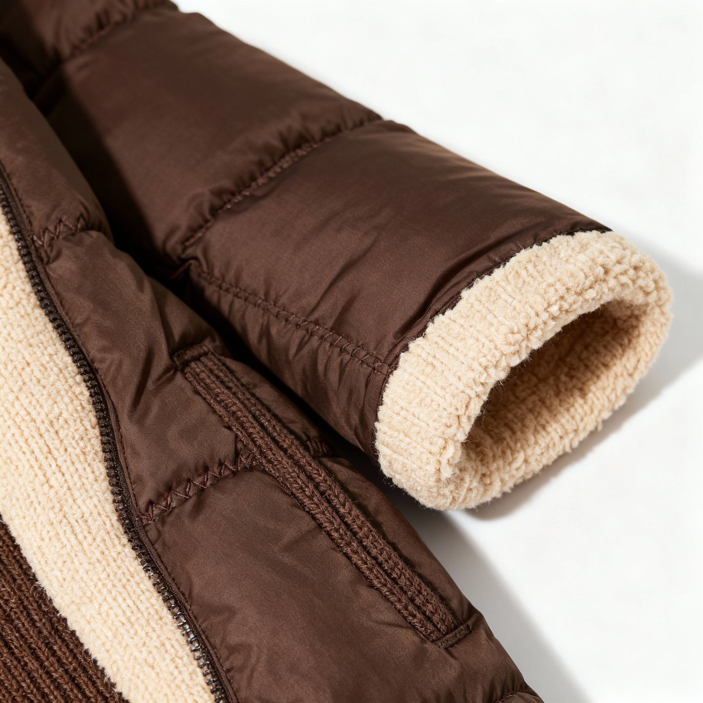 Umkehrbare Damen Winterjacke Komfort