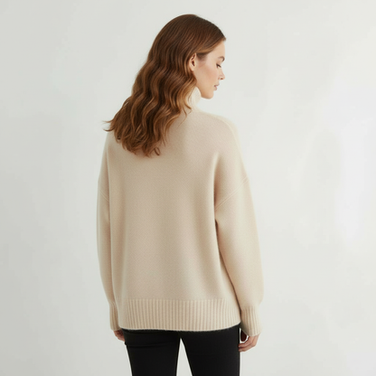 Damen Rollkragenpullover Komfort