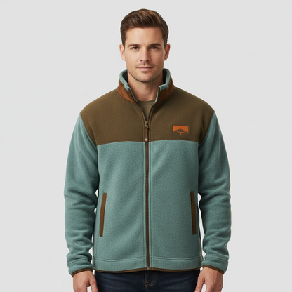 Leichte Damen Fleecejacke Warm Komfort Schwarz - Norvielle
