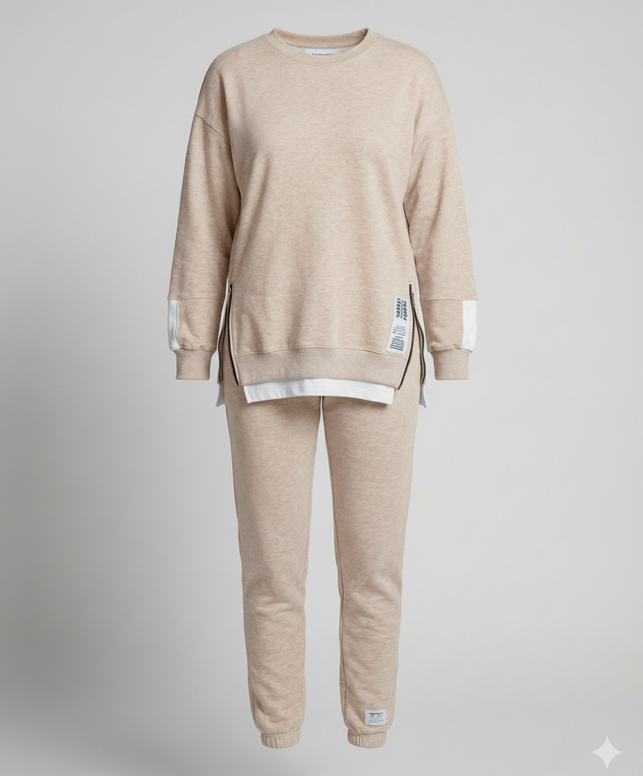 Damen Sweatshirt und Hosen Set