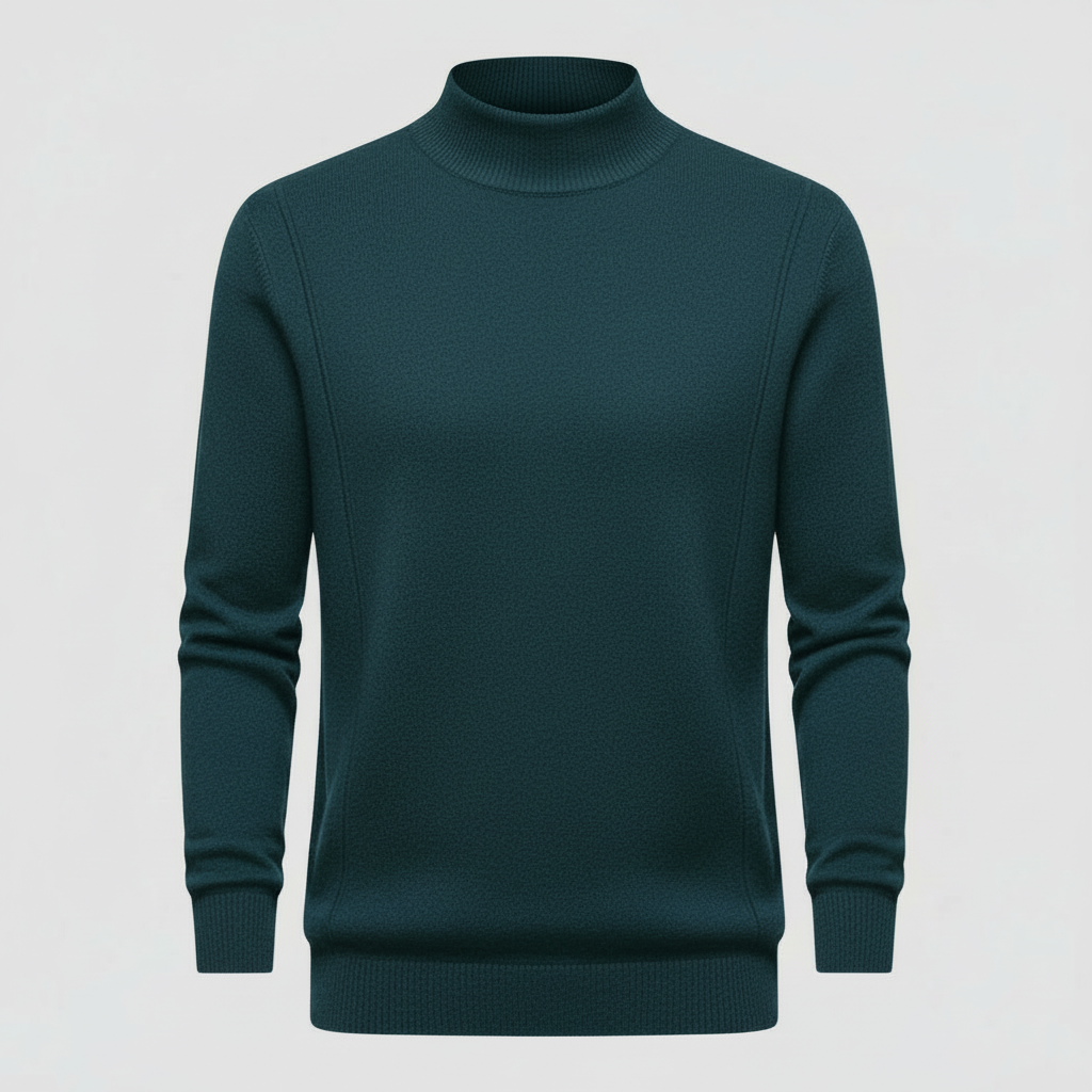 Herren Pullover Weiches Baumwolle Beige