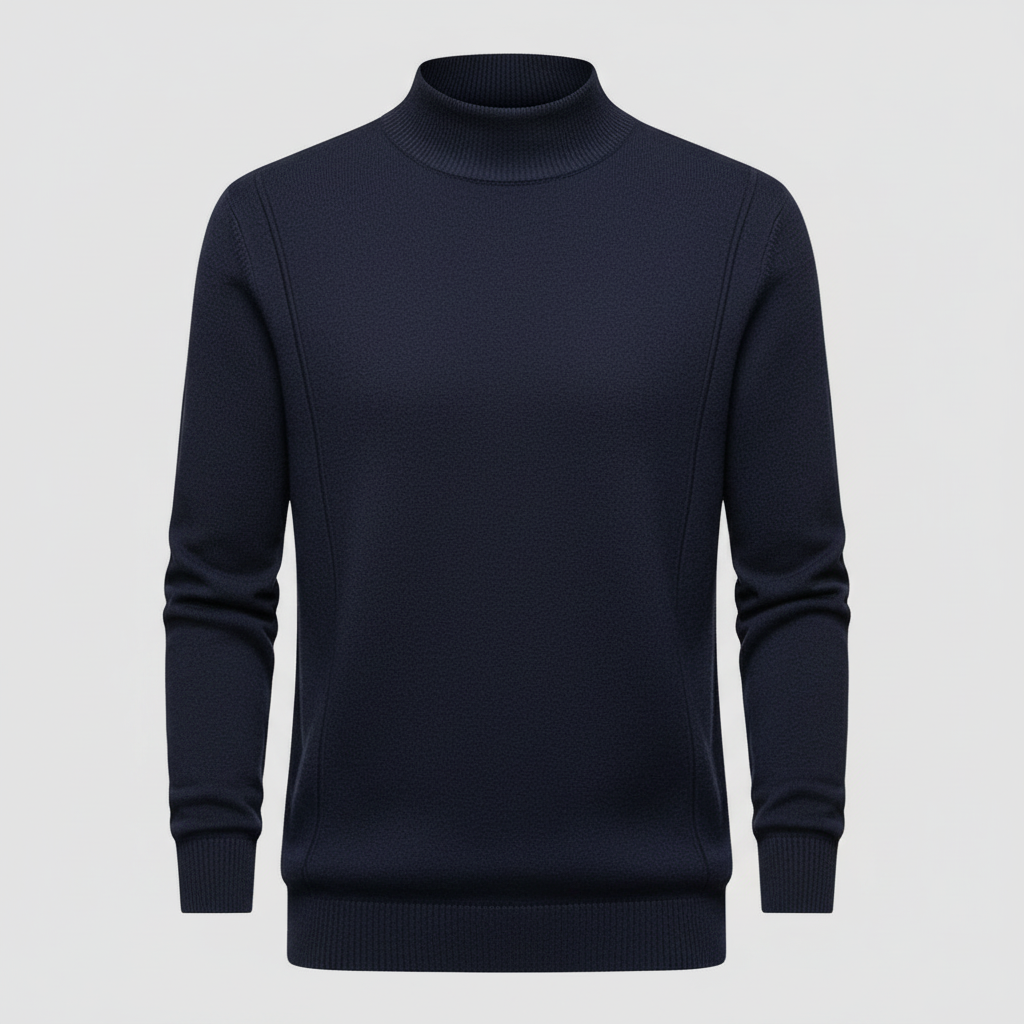 Herren Pullover Weiches Baumwolle Beige
