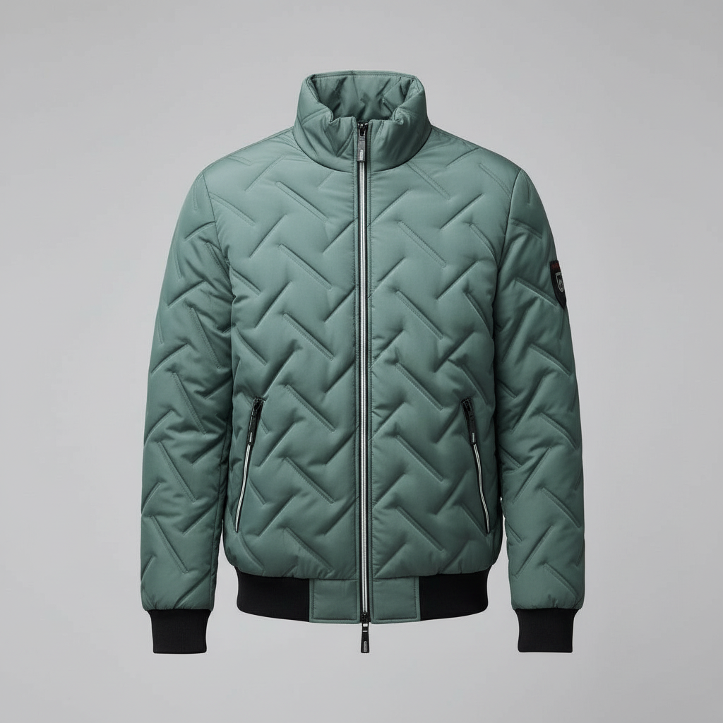Modische Damen Lederjacke