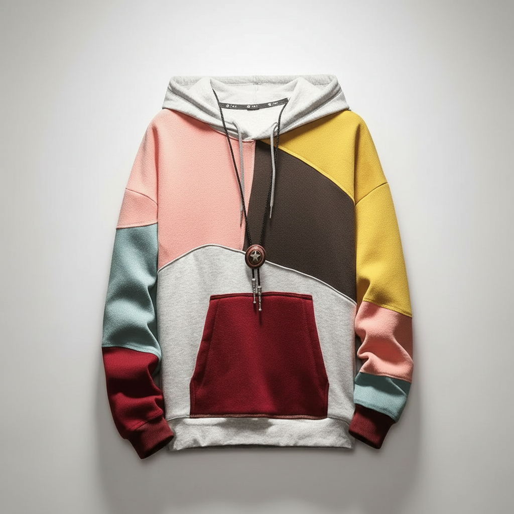 Damen Hoodie Baumwolle Vielseitig