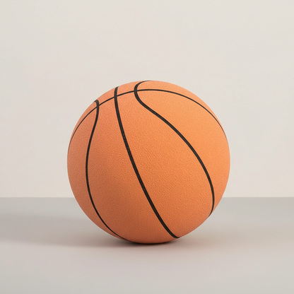 Geräuschloser Indoor-Basketballball Mit Schaumstoff-Technologie, - Norvielle