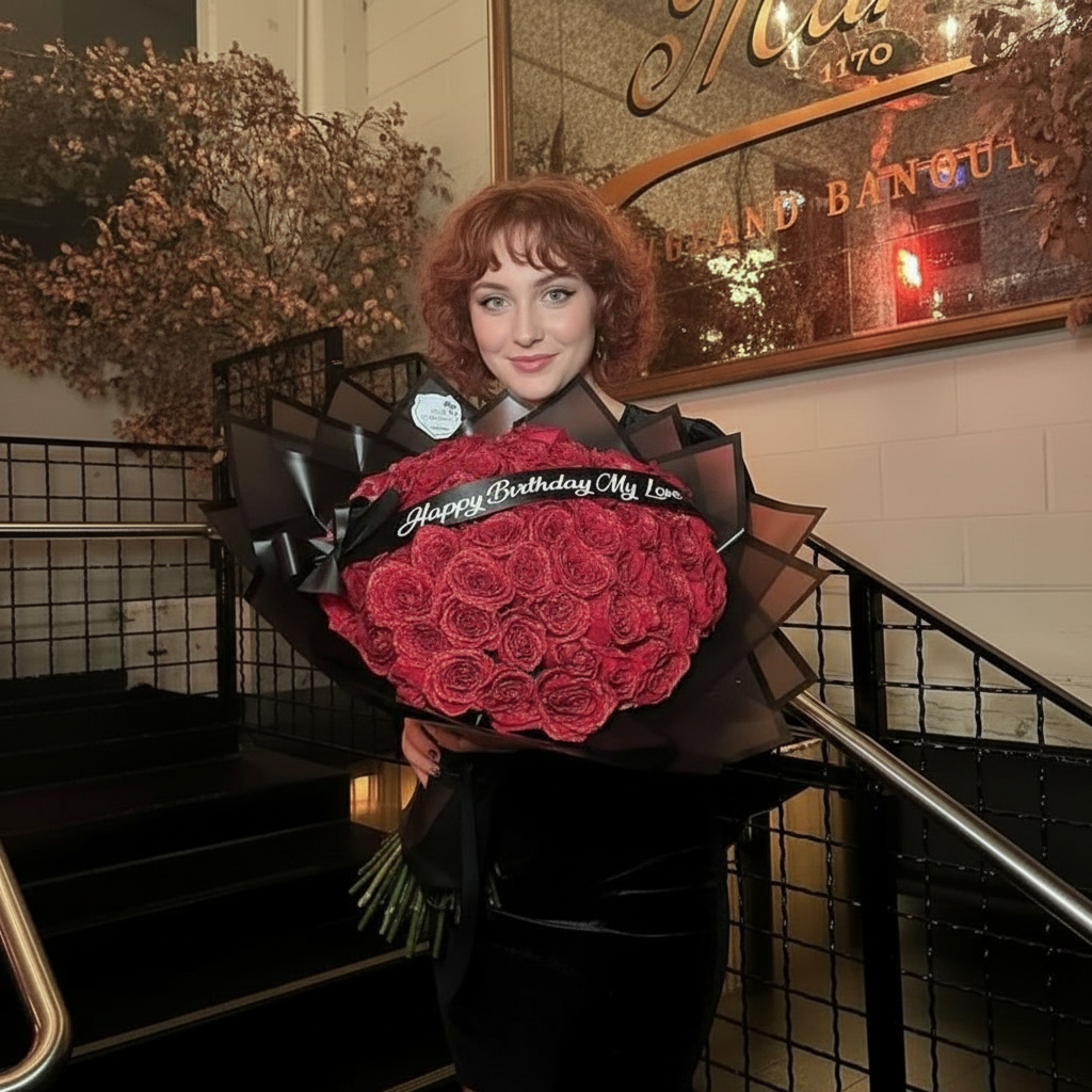 Kristall-Rose Dekorationskunstblume Handgefertigt Glitzernd Dauerhaft