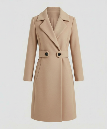 Damen Wollmantel Slim Fit Winter Norvielle