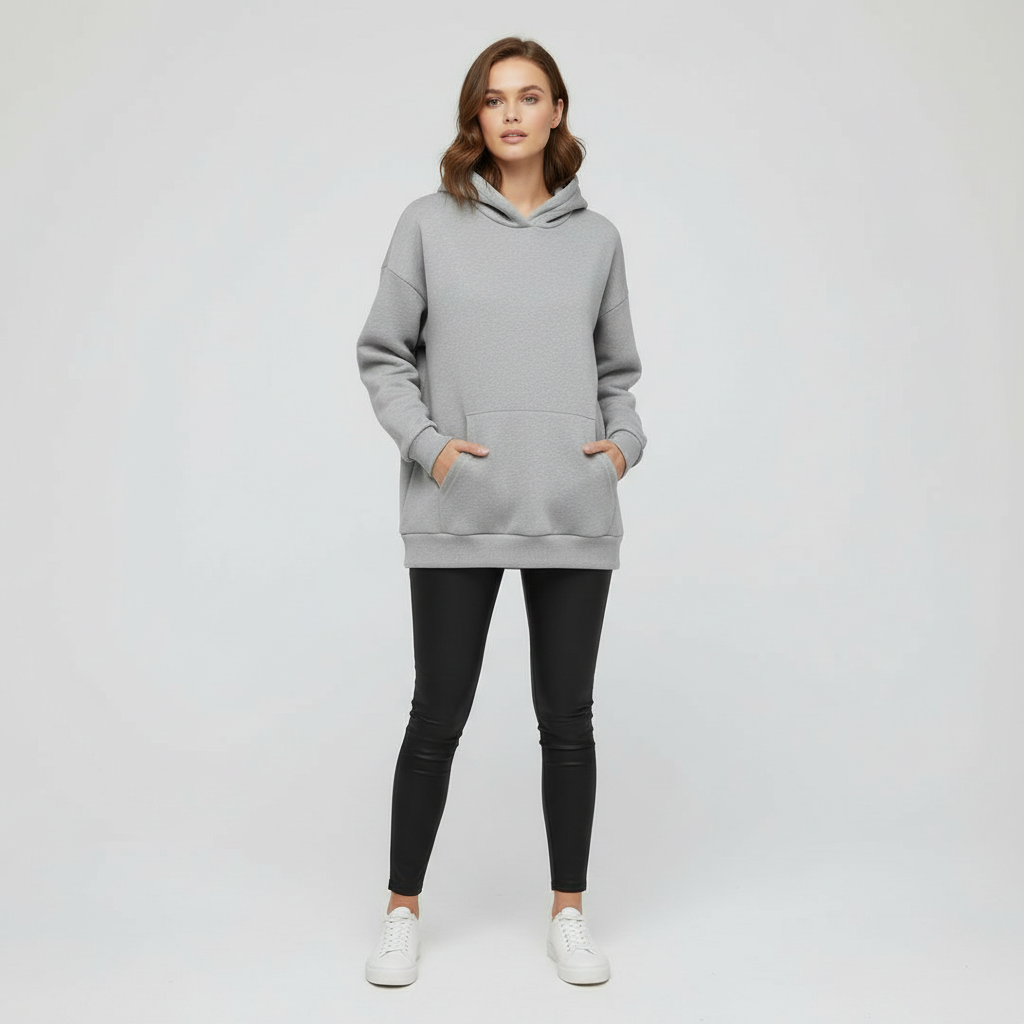 Langärmeliger Damen Hoodie Komfortabel