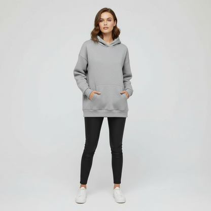 Langärmeliger Damen Hoodie Komfortabel