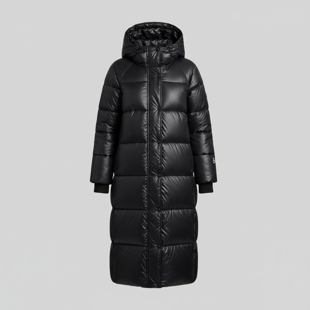 Warme Daunen Winterjacke Wasserdicht Komfort
