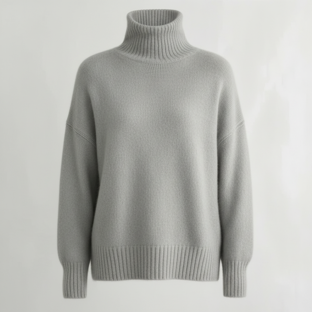 Damen Rollkragenpullover Komfort