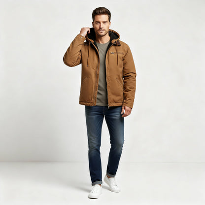 Wasserdichte Outdoor-Winterparka Damen Herren Polyester Jacke Mit