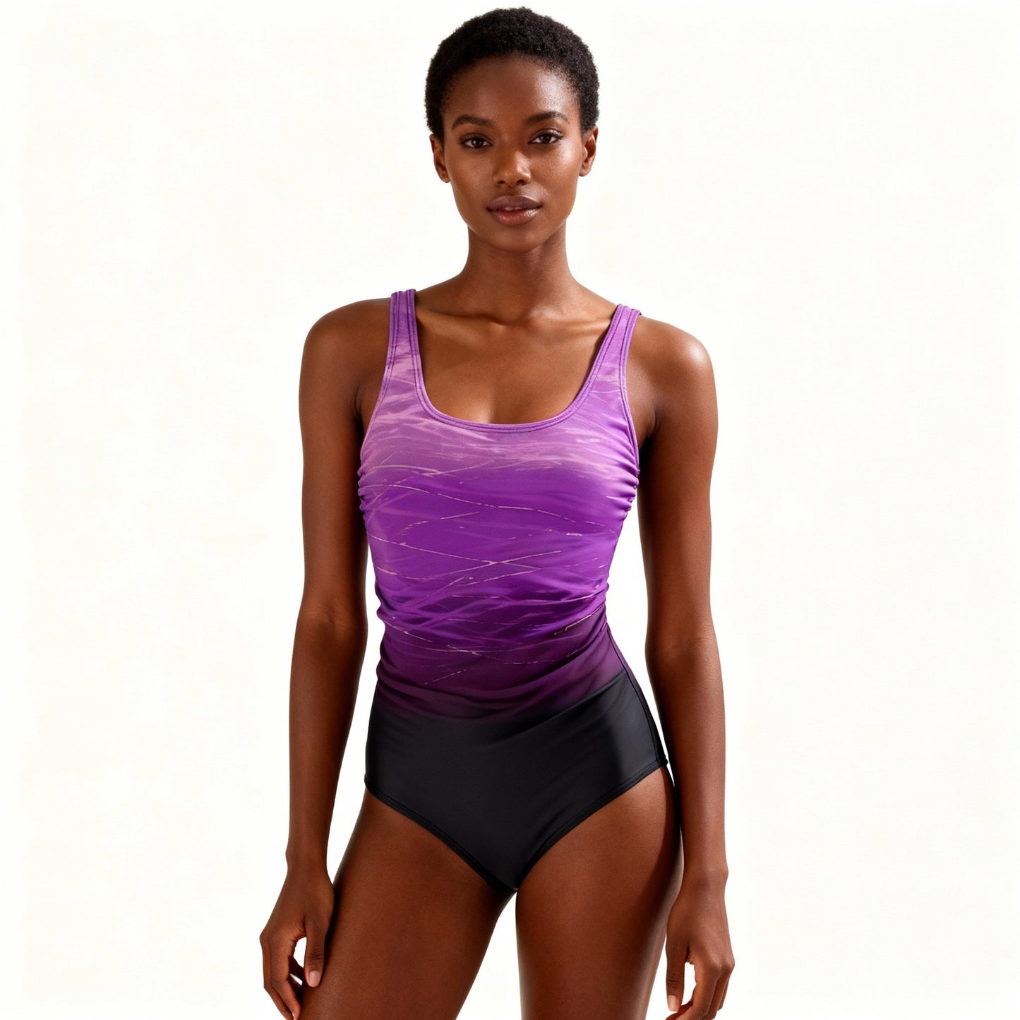Damen Einteiliger Badeanzug Sport