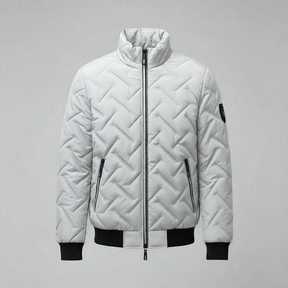 Modische Damen Lederjacke
