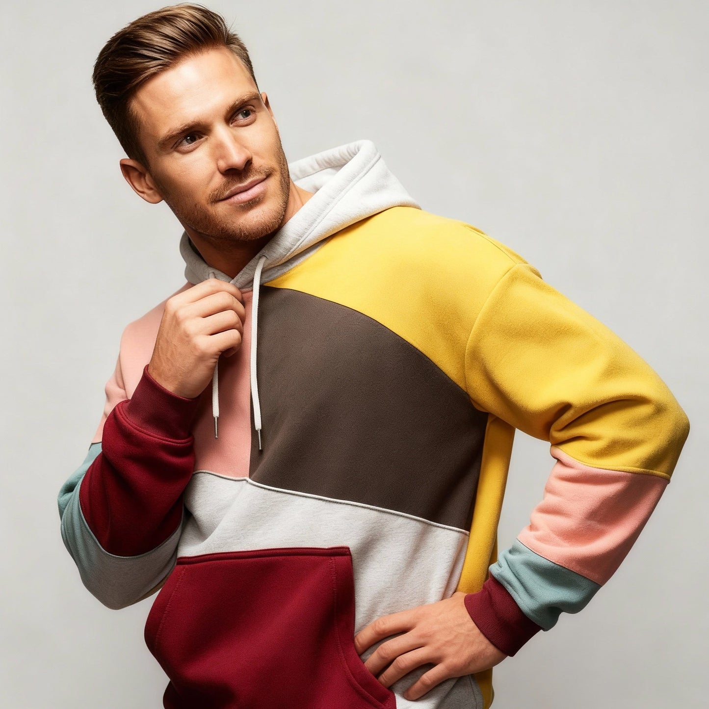 Damen Hoodie Baumwolle Vielseitig