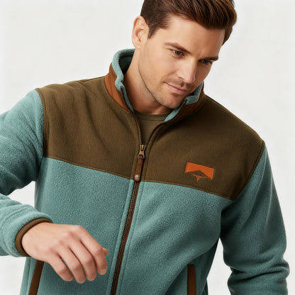 Herrenjacke Leicht Gerade Schnitt