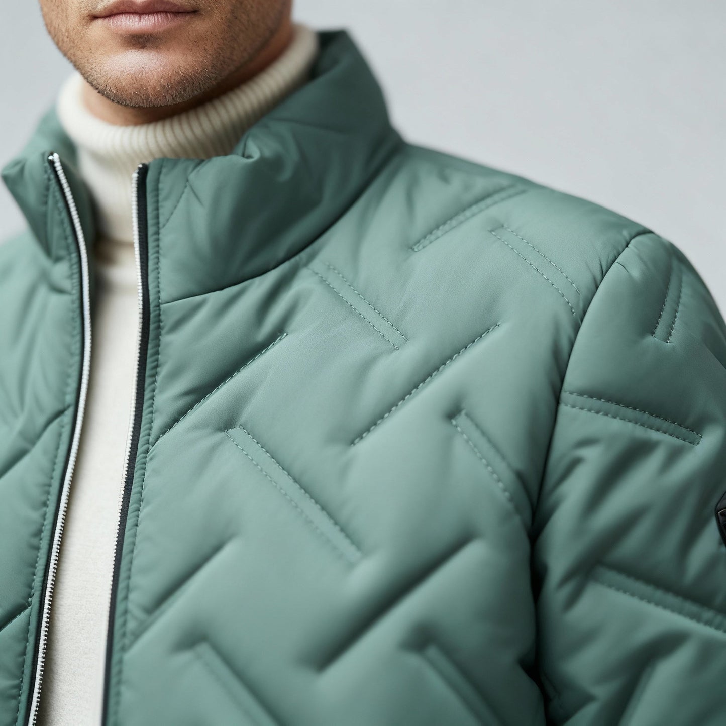 Modische Damen Lederjacke