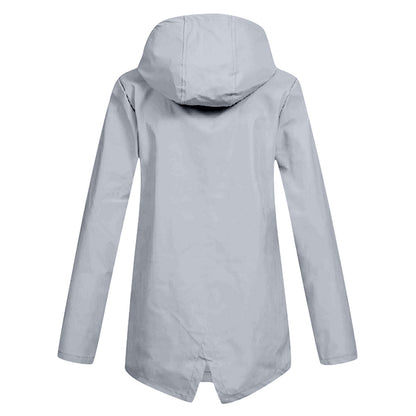 Damen Winterjacke Lange Mit Kapuze