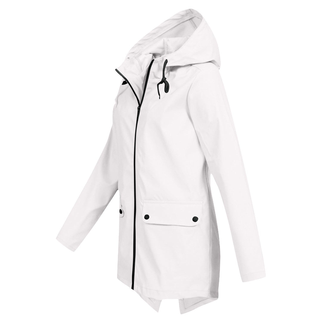Damen Winterjacke Lange Mit Kapuze