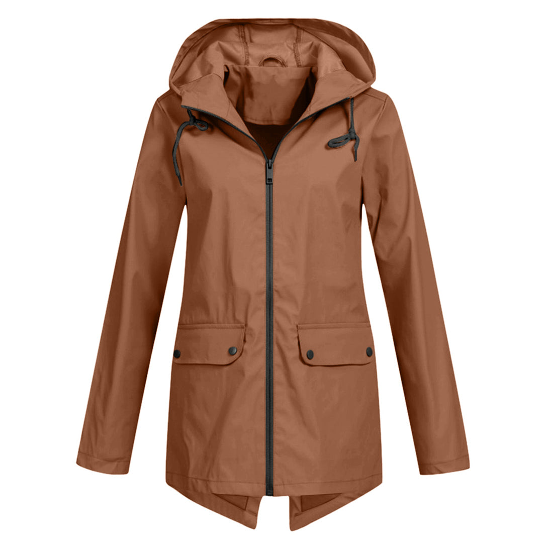 Damen Winterjacke Lange Mit Kapuze