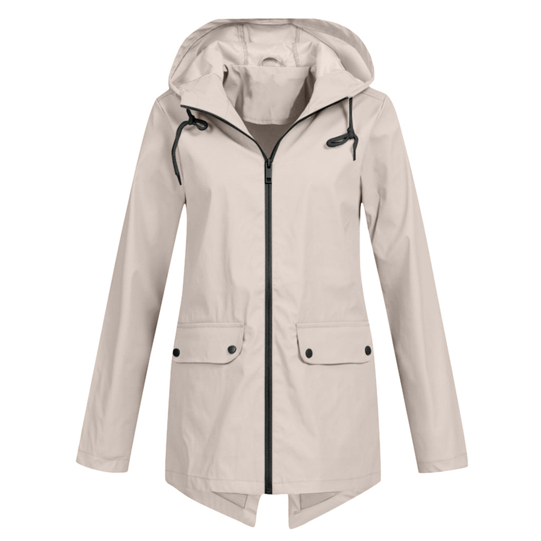 Damen Winterjacke Lange Mit Kapuze