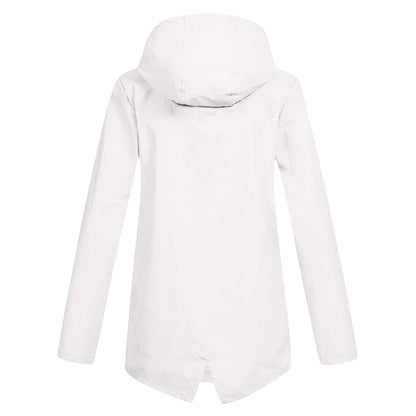 Damen Winterjacke mit Kapuze und Reißverschluss