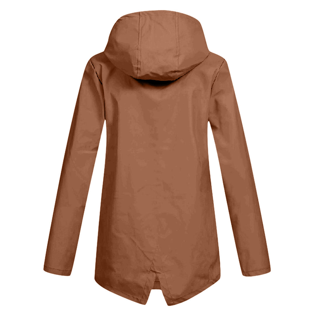 Damen Winterjacke Lange Mit Kapuze