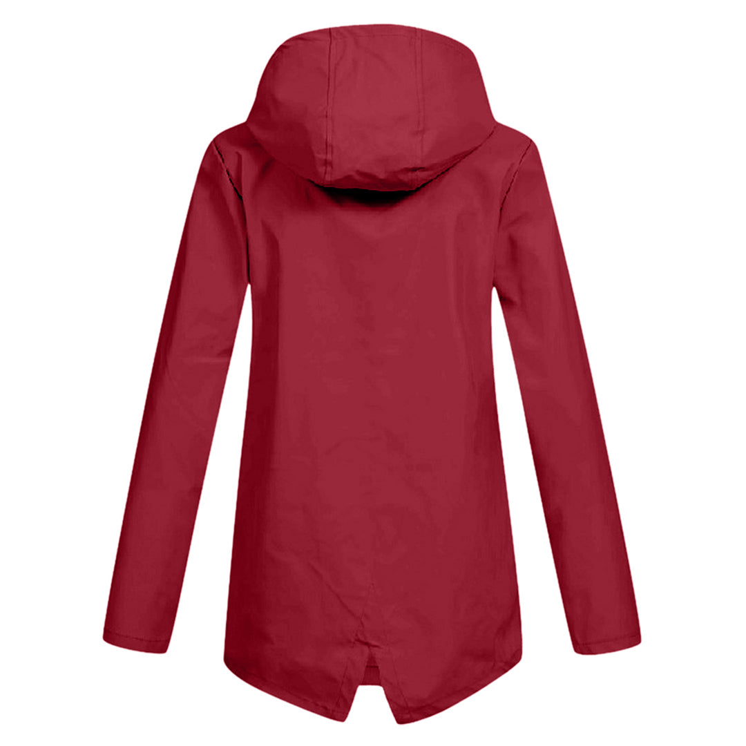 Damen Winterjacke Lange Mit Kapuze