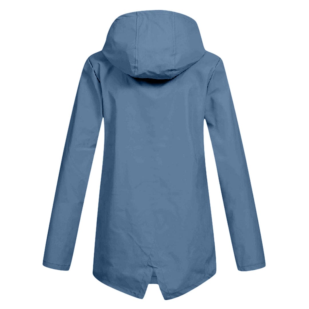 Damen Winterjacke mit Kapuze und Reißverschluss