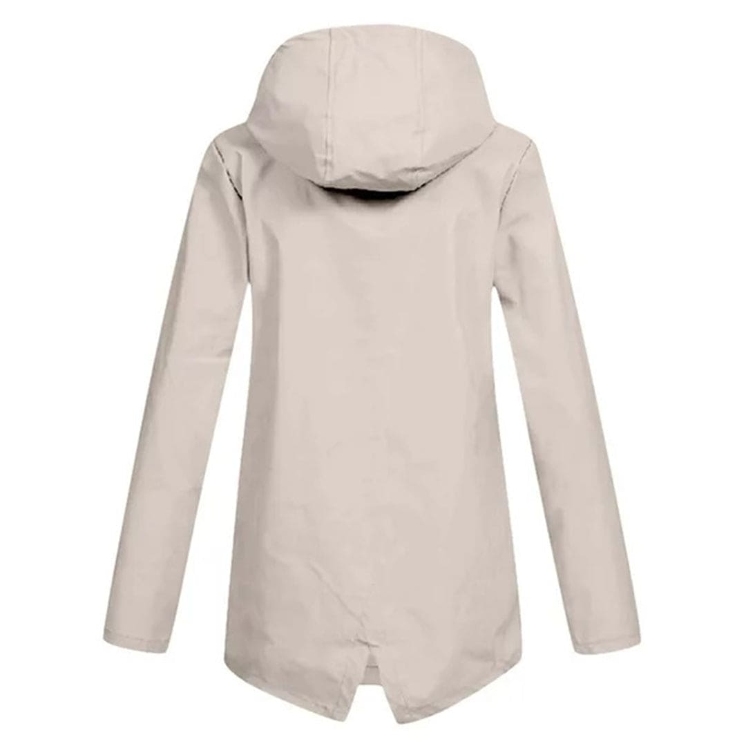 Damen Winterjacke mit Kapuze und Reißverschluss