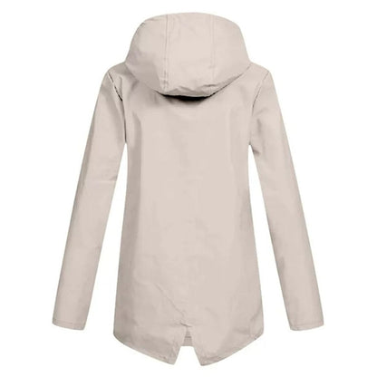 Damen Winterjacke mit Kapuze und Reißverschluss