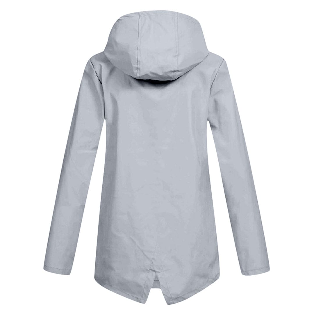 Damen Winterjacke mit Kapuze und Reißverschluss