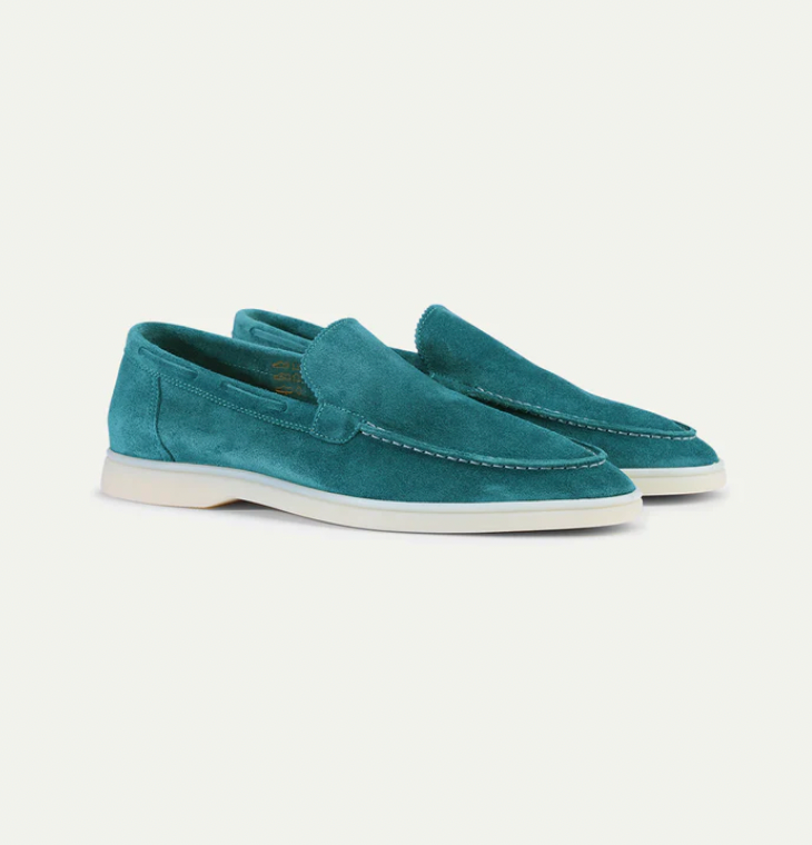 Norvielle Damen Loafer Schuhe Leder