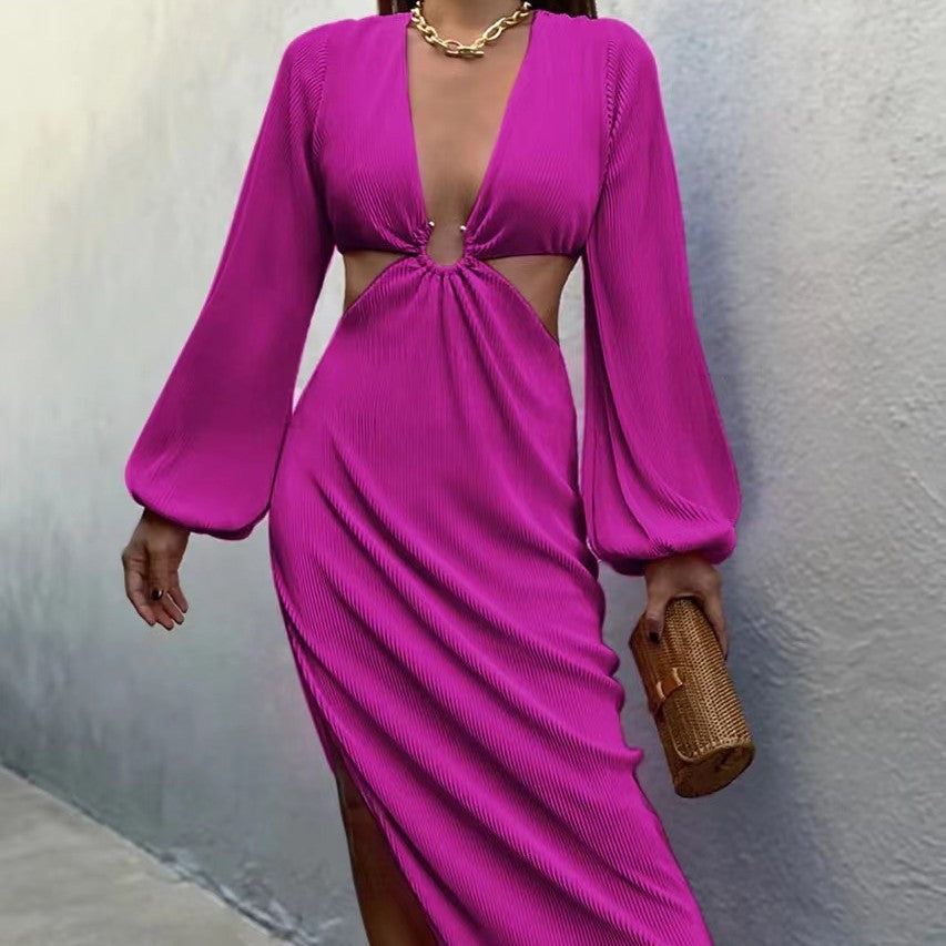 Faltenfreies Damen Herbstkleid von Elarova
